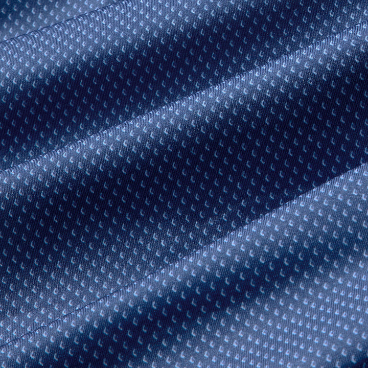 Mizzen+Main Versa Polo Midnight Navy Diamond Shadow