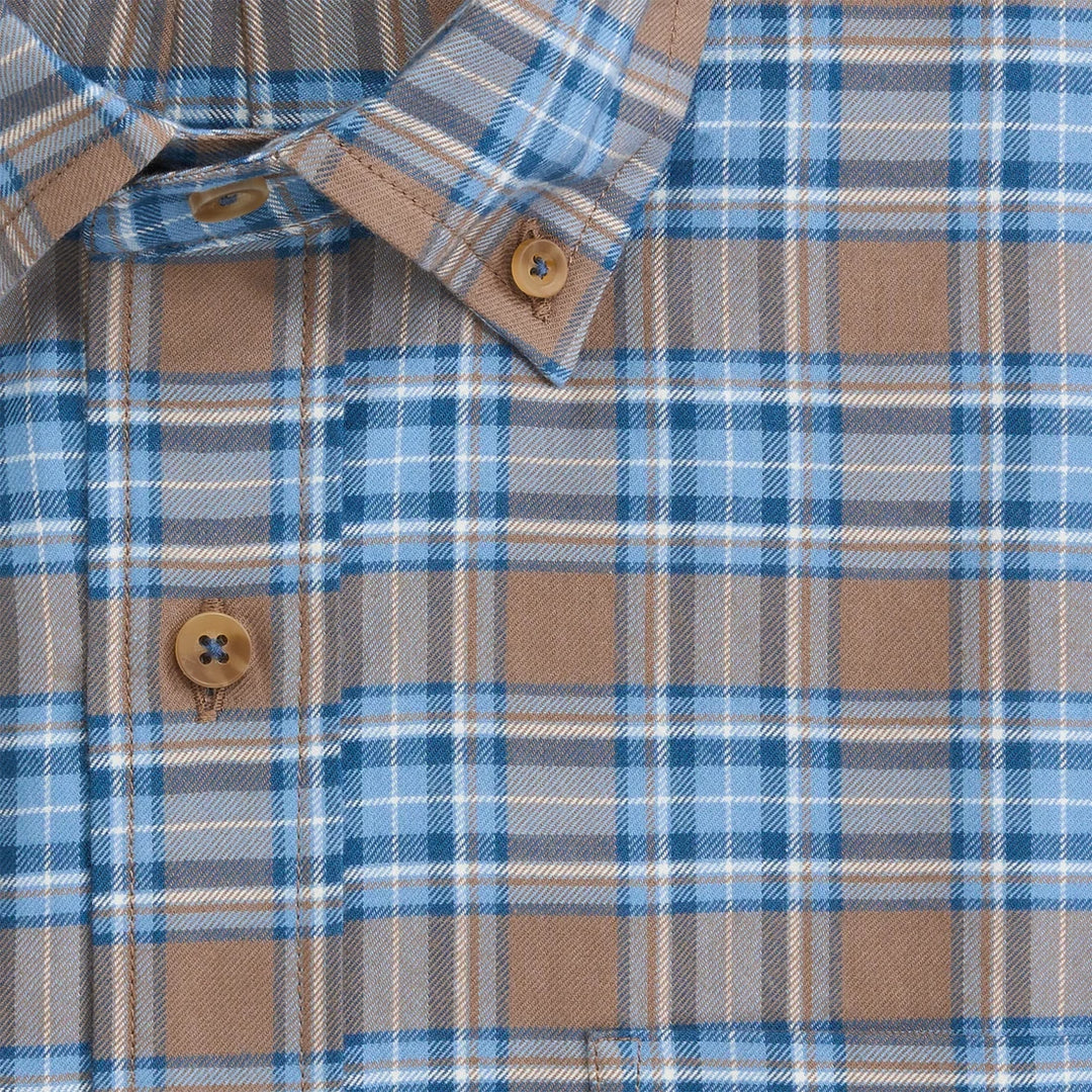 Adgers Flannel Shirt - Walnut