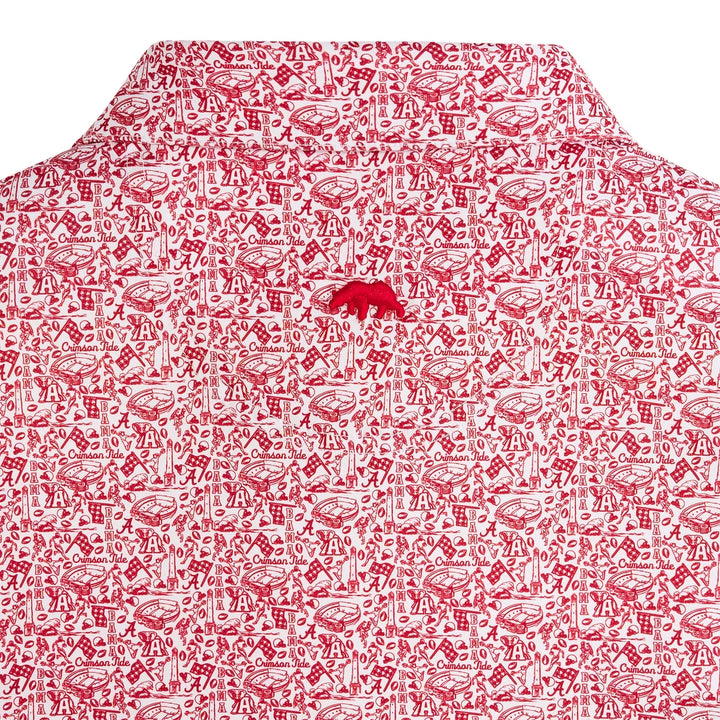 Alabama Icons Printed Polo