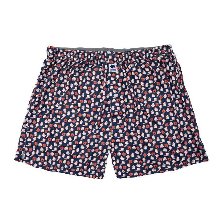 Auburn Roll Toomers Boxer Classic Navy