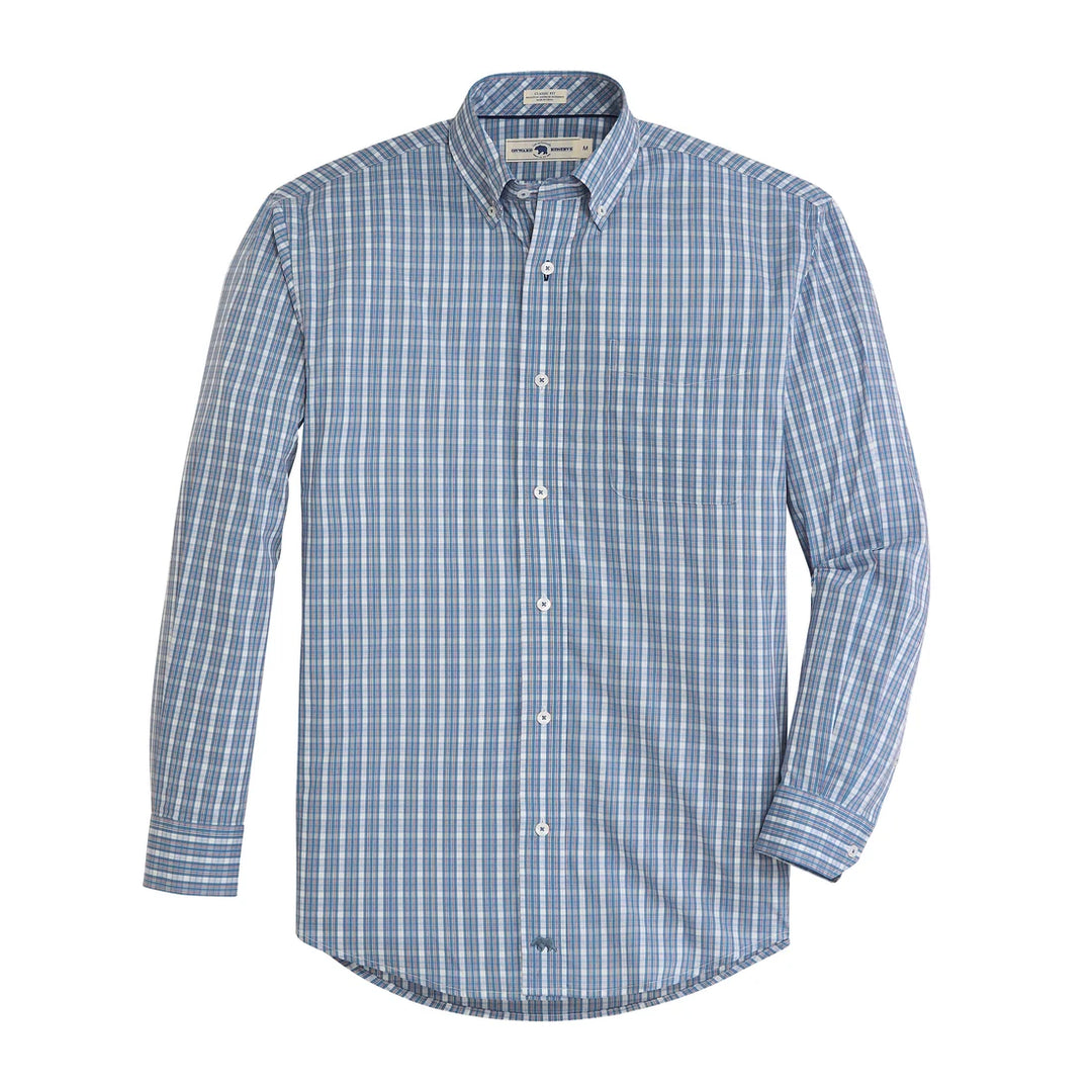 Chalmers Quad Shirt - Captains Blue