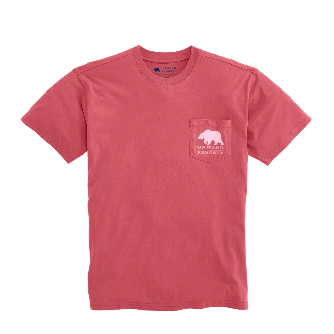 Onward Reserve Coke Patent Tee Washed Red