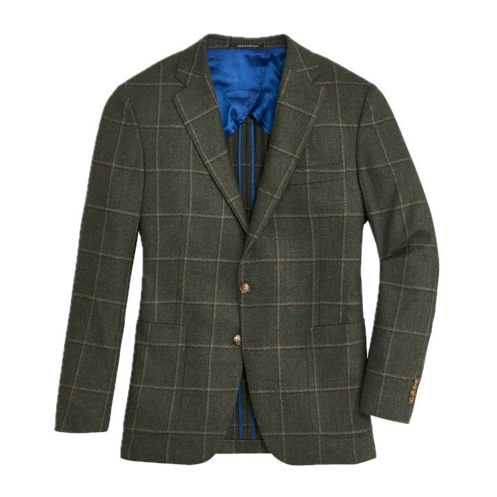 Fratelli Ivy Windowpane Sport Coat - Ivy