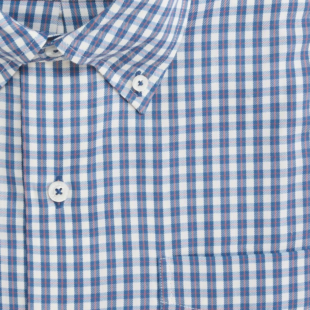 Gibbes Perf Twill Shirt - Captains Blue