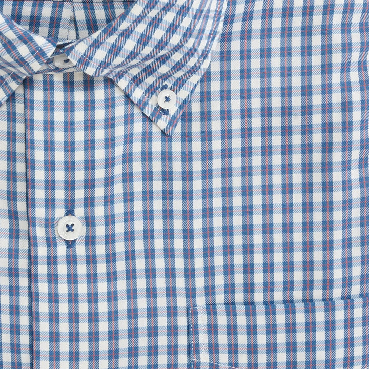 Gibbes Perf Twill Shirt - Captains Blue