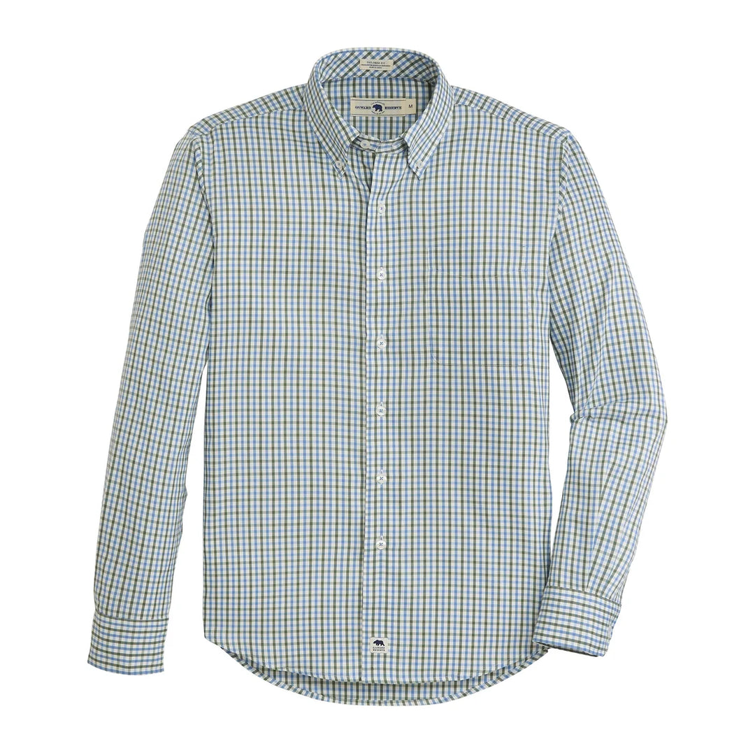 Wentworth Perf Twill Shirt - Skyride