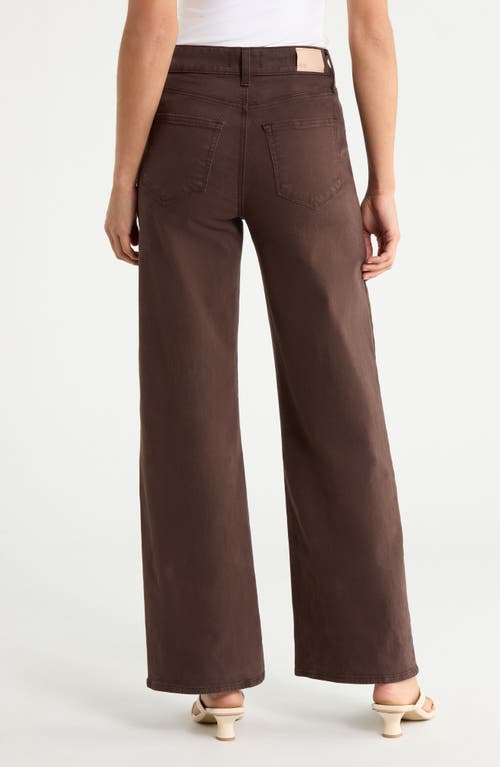 Anessa 31" Wide Leg Jeans Rich Chocolate