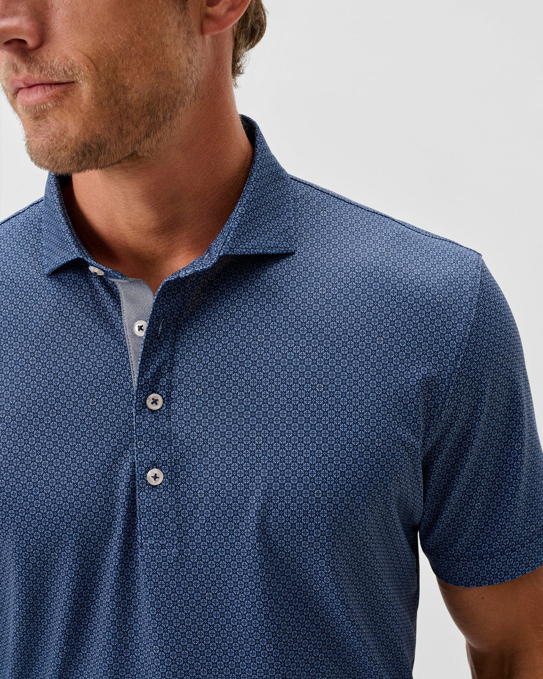Johnnie-O Parson Polo Navy