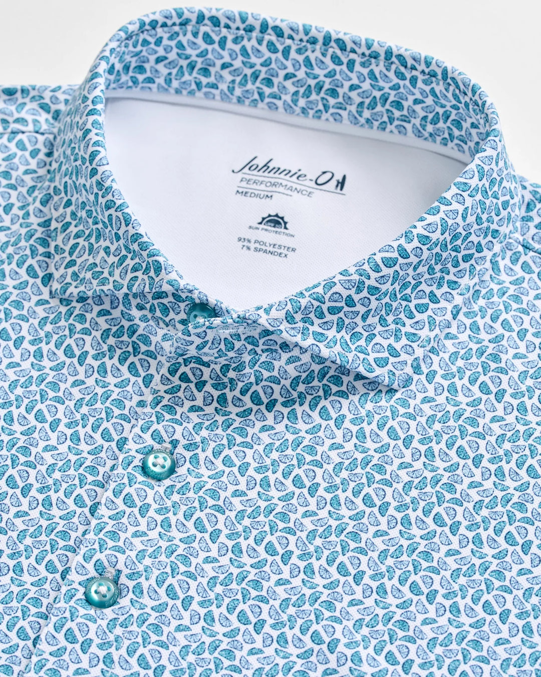 Johnnie-O Peelin Good Perf Mesh Polo Tropical