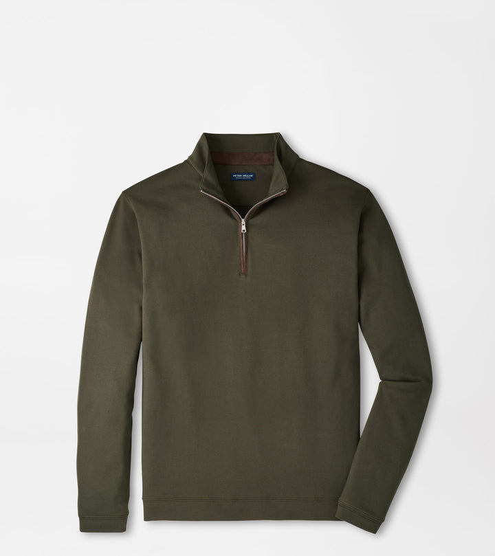 Albatross 1/4 Zip - Dark Olive