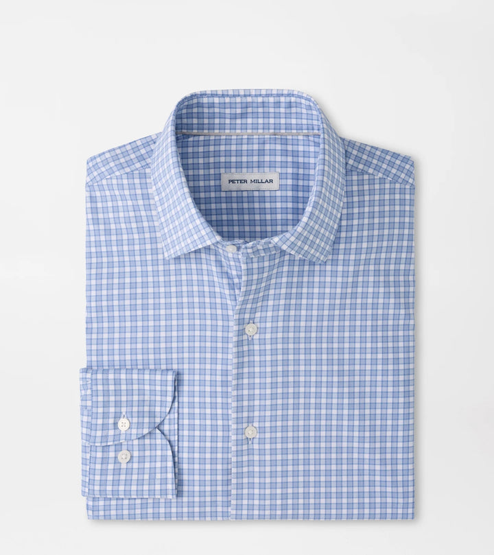 Peter Millar Atlas Sport Shirt Blue Freesia