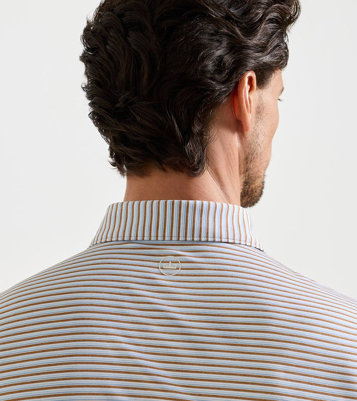 Peter Millar Brooks Polo - Dark Amber