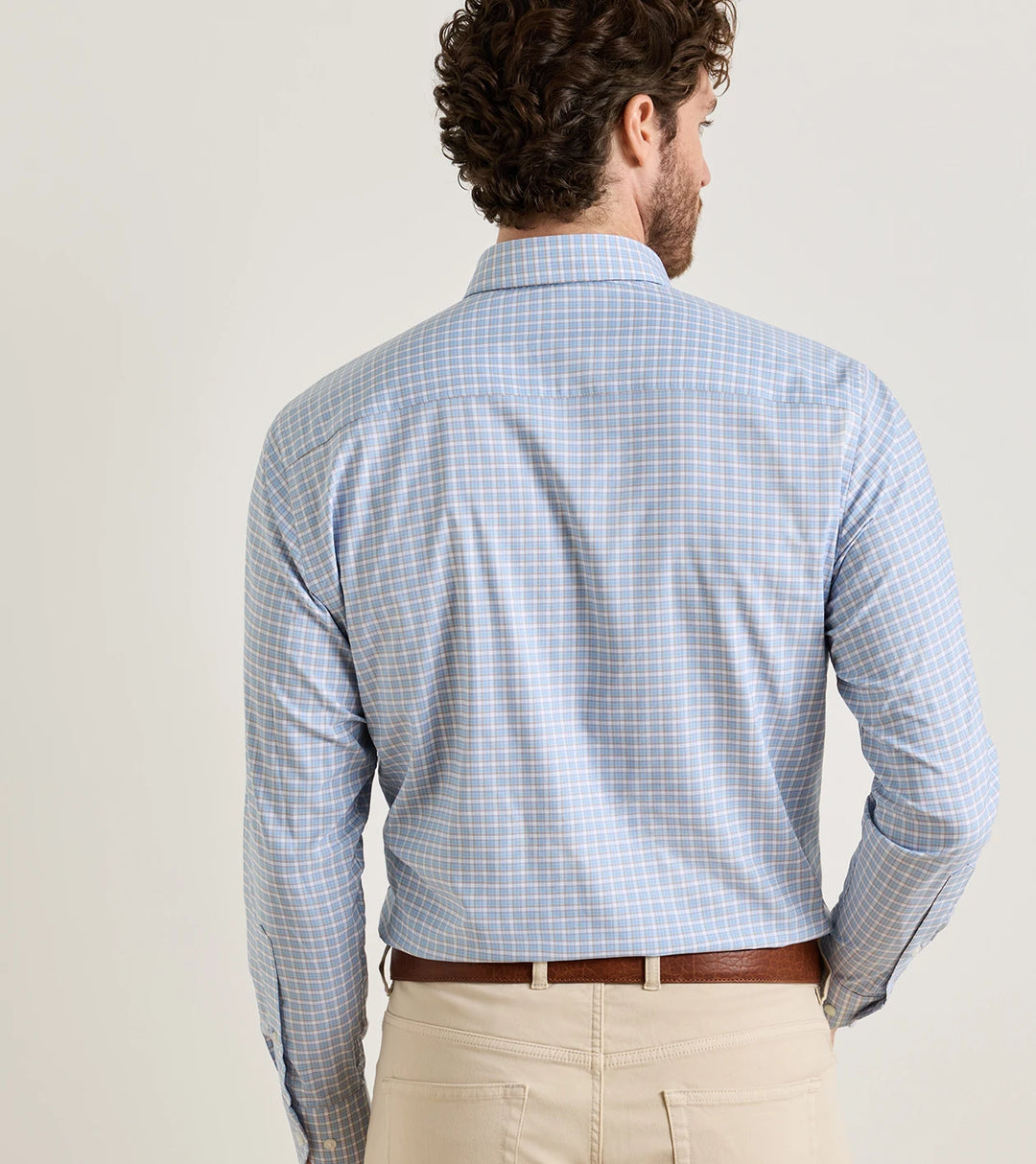 Peter Millar Charles Sport Shirt Cottage Blue