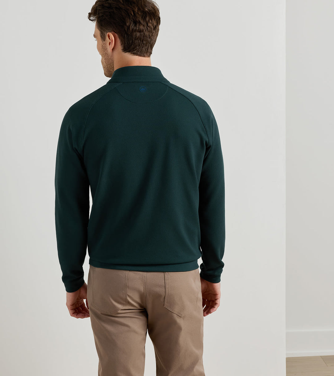 Peter Millar Cradle Pique 1/4 Zip - Pine Brook