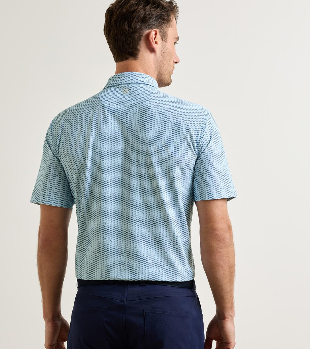 Peter Millar Duck Season Polo – Pale Blue