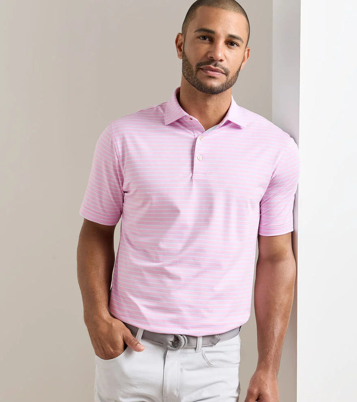 Peter Millar Dunnes Polo Pink Parfait