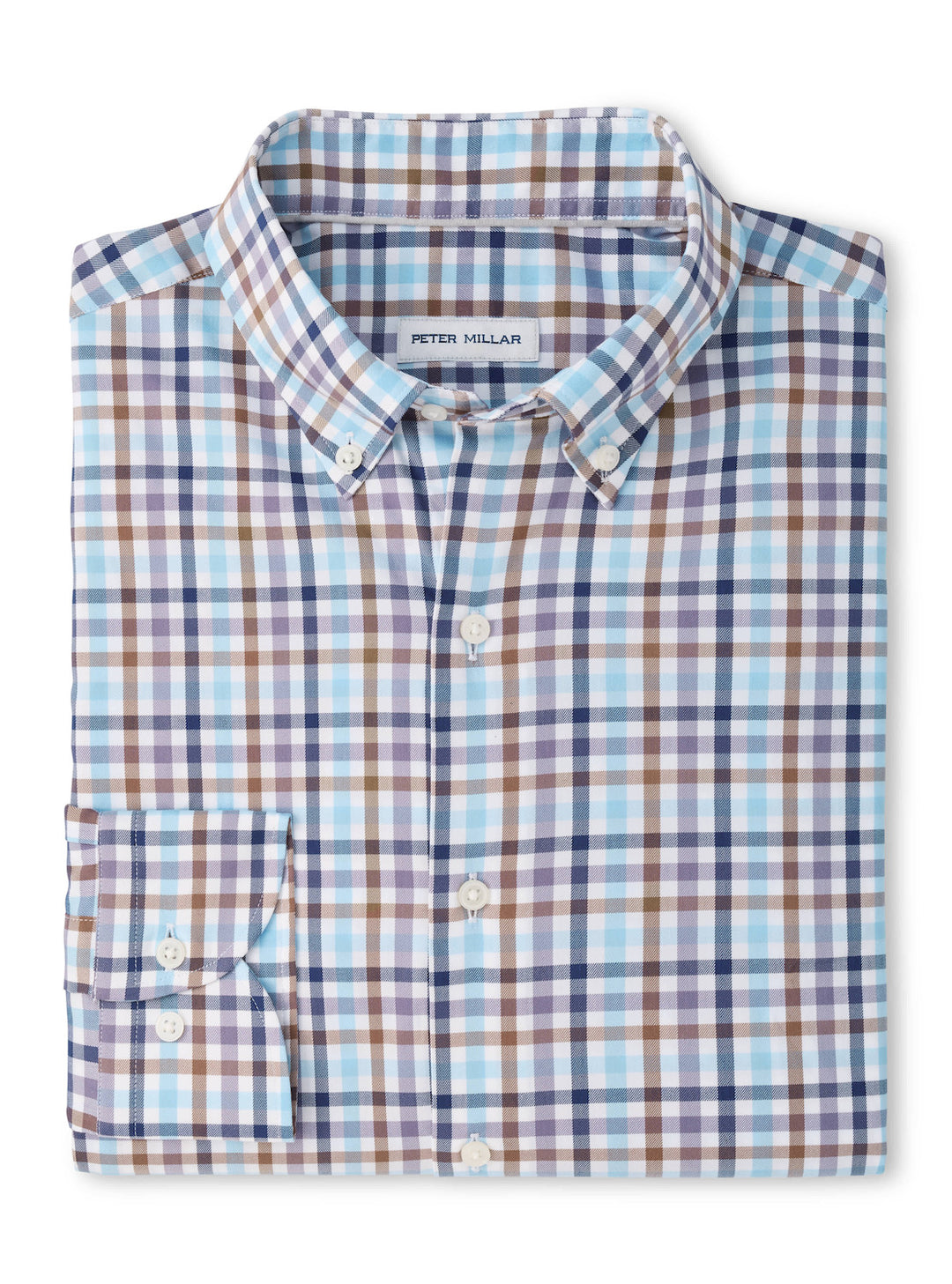 Peter Millar Elliot Sport Shirt Cottage Blue