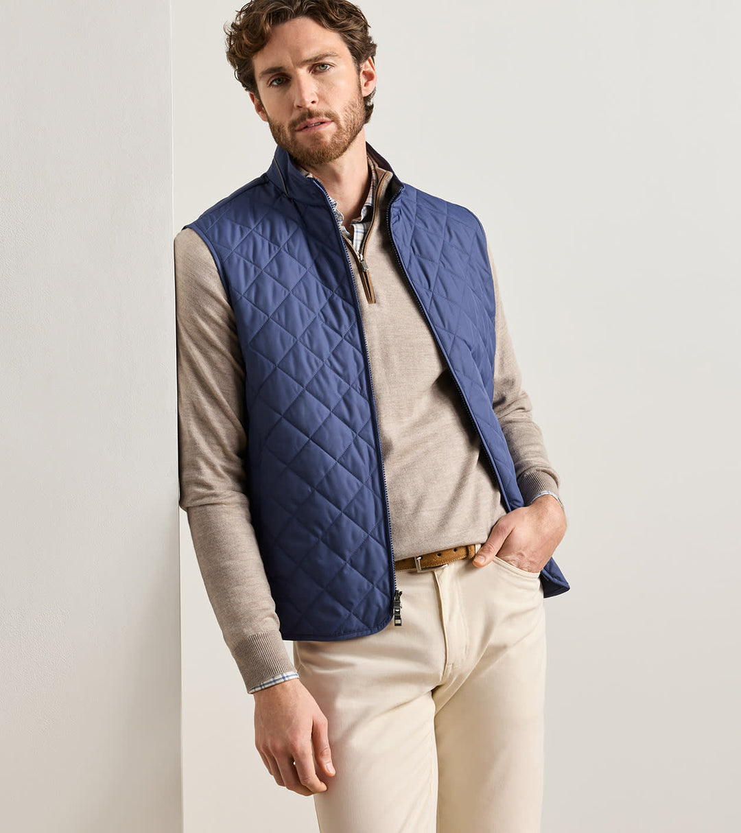 Peter Millar Essex Vest - Crown Blue