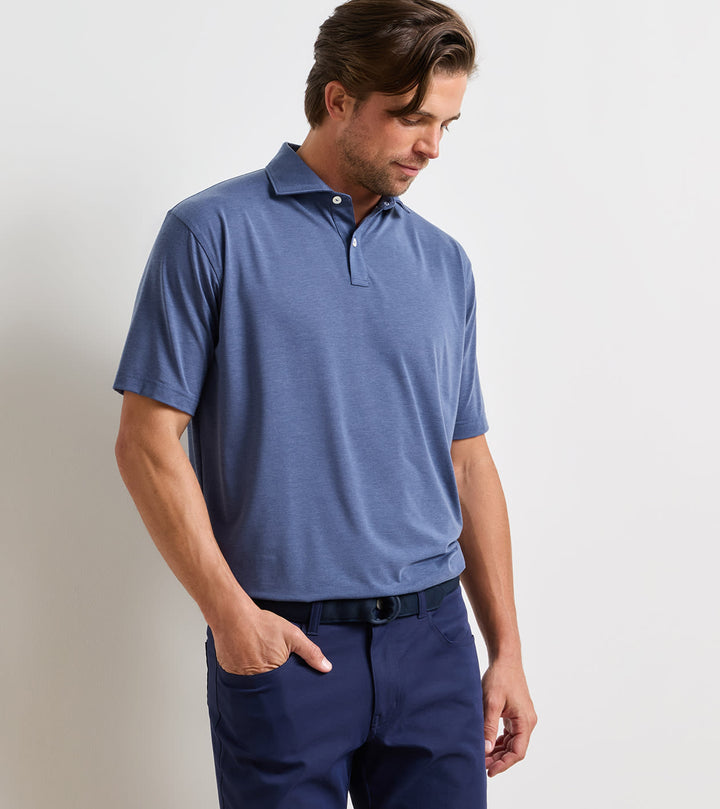 Peter Millar Etc Polo - Bali Blue