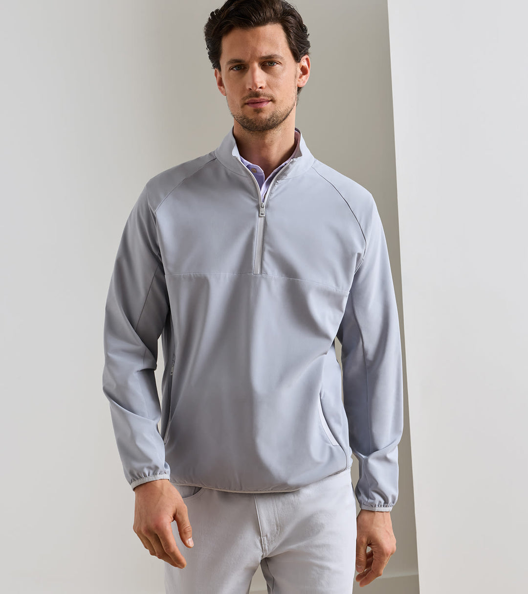 Peter Millar Gale Half-Zip – Gale Grey
