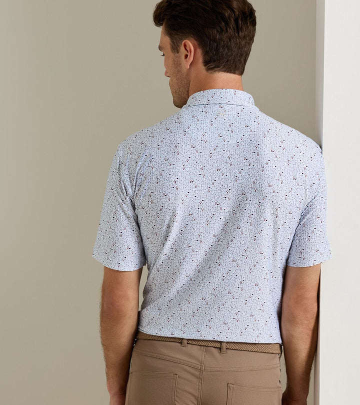 Peter Millar Glassware Polo - White