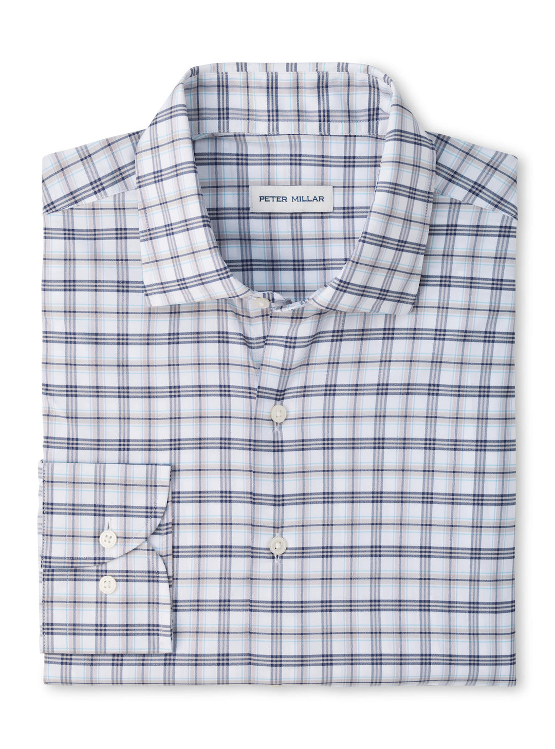 Peter Millar Matthews Sport Shirt White