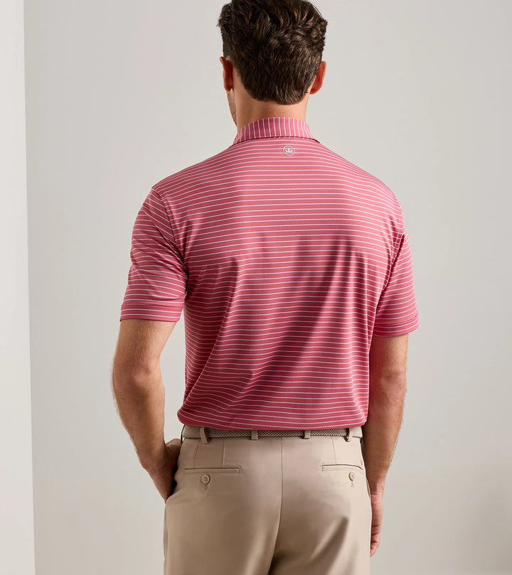 Peter Millar Oaks Polo Red Coral
