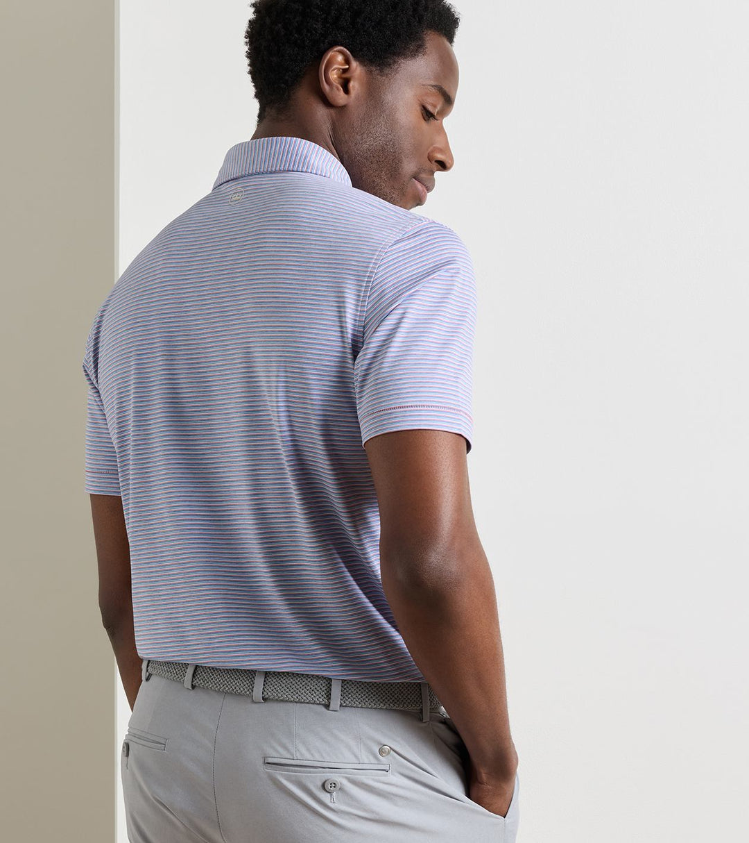 Peter Millar Timbre Polo Melrose Pink