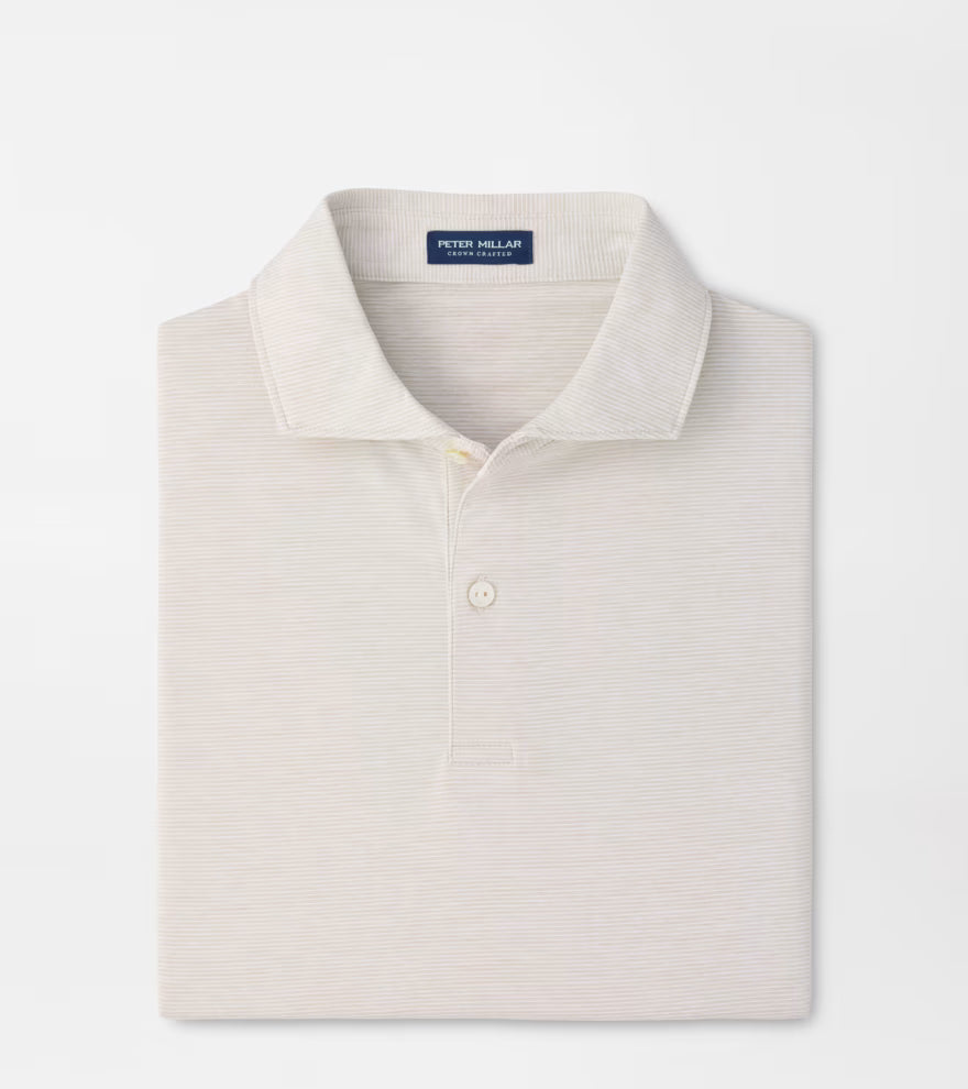 Peter Millar Treble Polo Grey Mist
