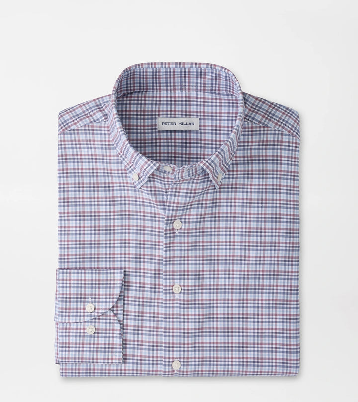 Peter Millar Wayne Sport Shirt Blue Freesia
