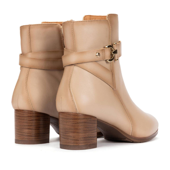 Calafat Ankle Boots – Stone