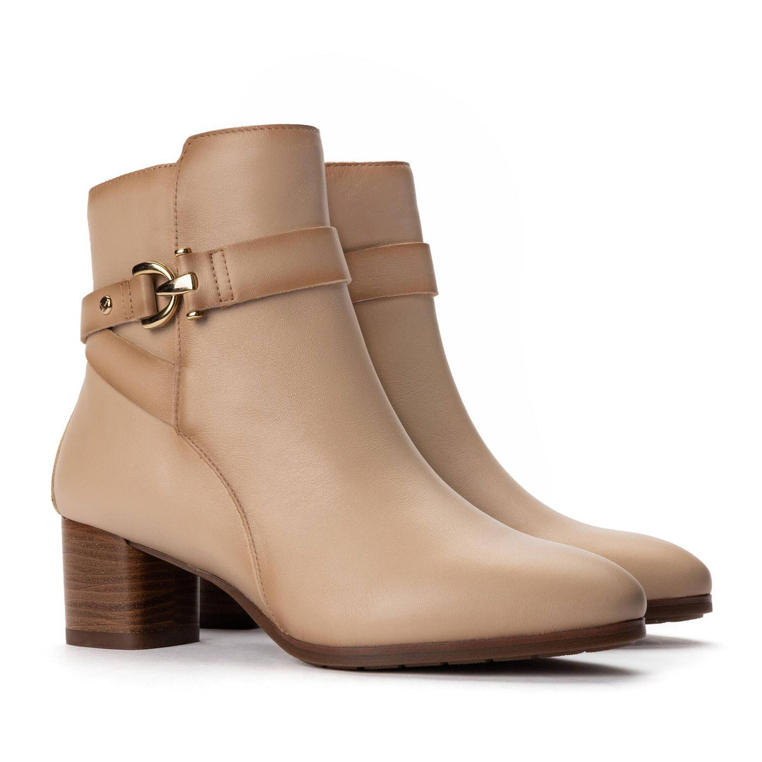Calafat Ankle Boots – Stone