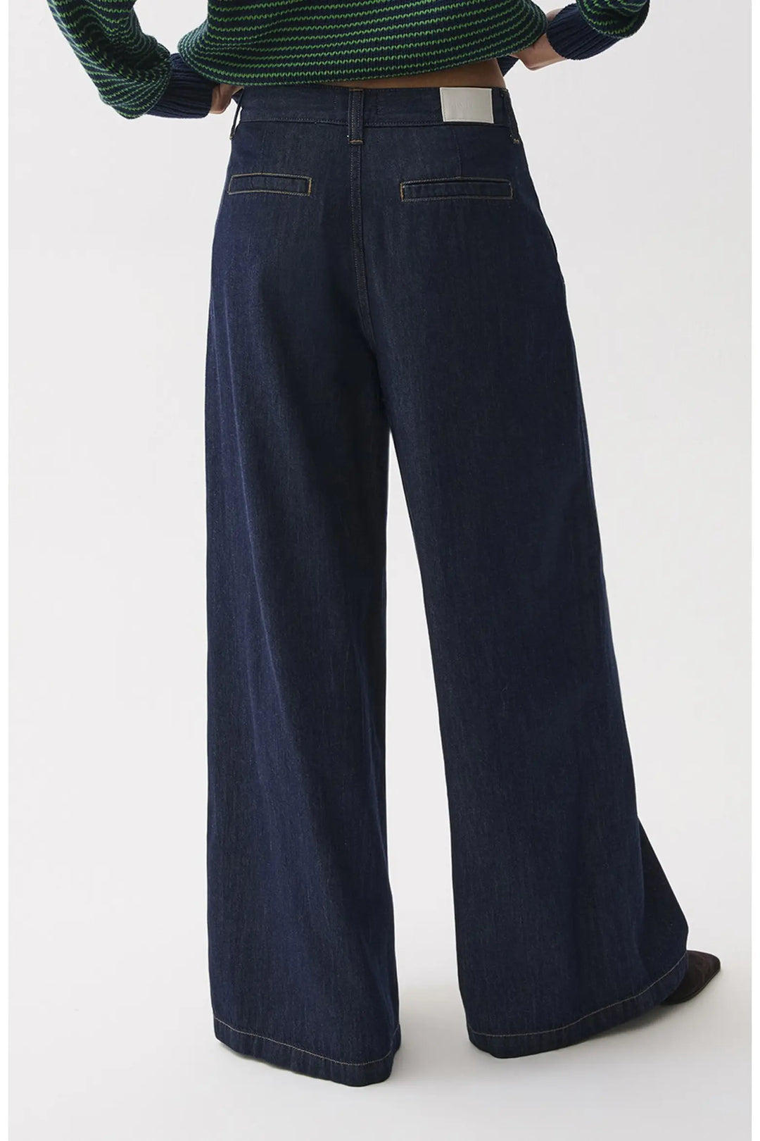 Delphine Pleated Wide Leg – Force