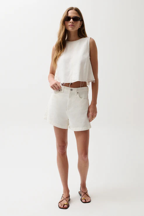 Pistola Kimora Linen Short Egret