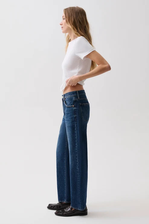 Lexi Mid Rise Bowed Jeans – Moonwave