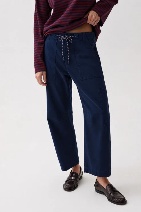 Sabrina Curved Utility Pants Nautical