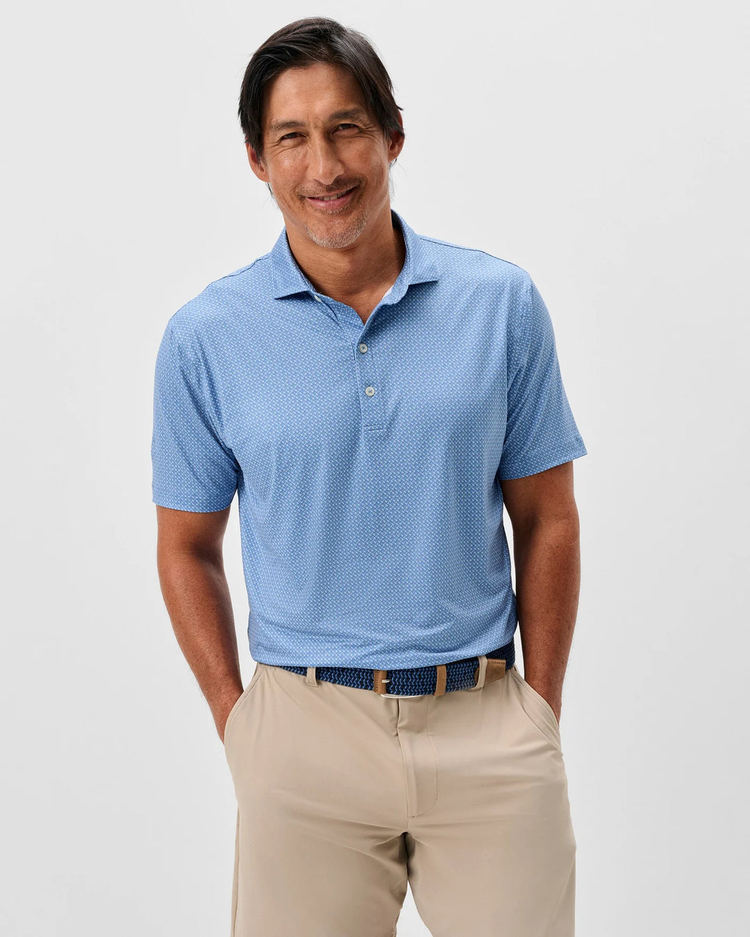 Johnnie-O Ralph Polo-Carbon Fiber