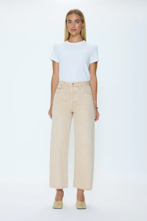 Tate Crop Hi-Rise - Dune