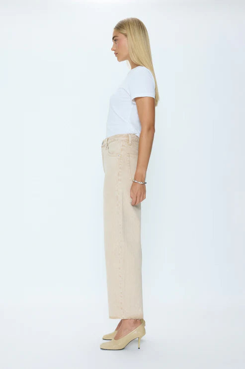 Tate Crop Hi-Rise - Dune