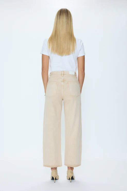 Tate Crop Hi-Rise - Dune