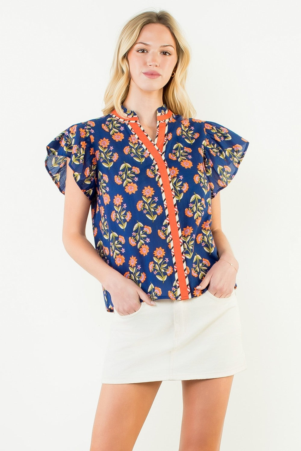 Robin Flutter Sleeve Top