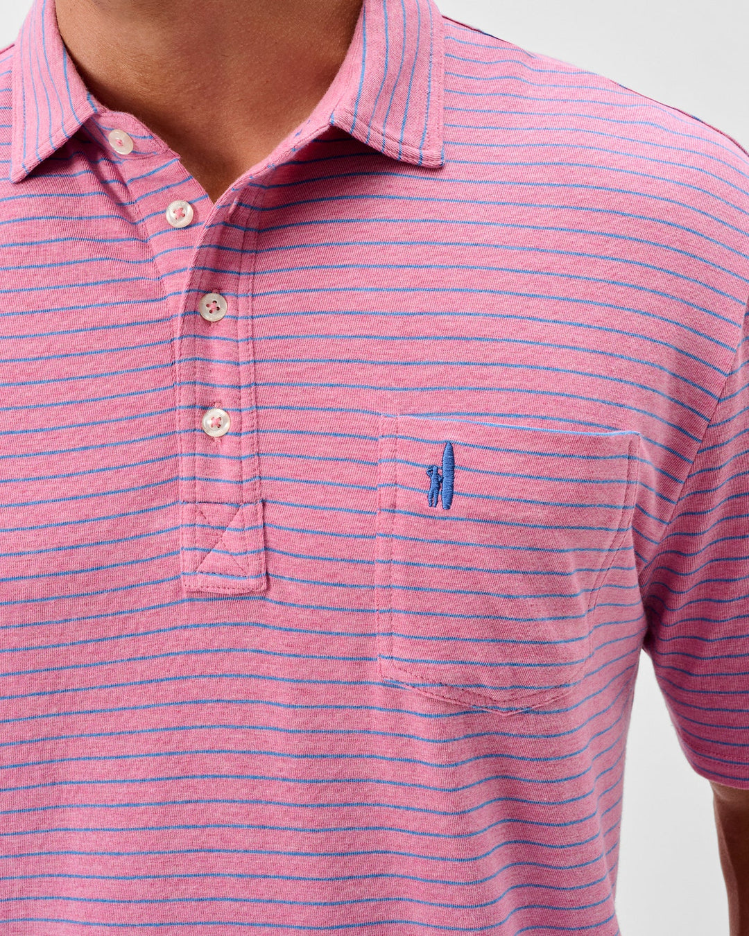 Johnnie-O Ryan Original 4-Button Polo Rosewater
