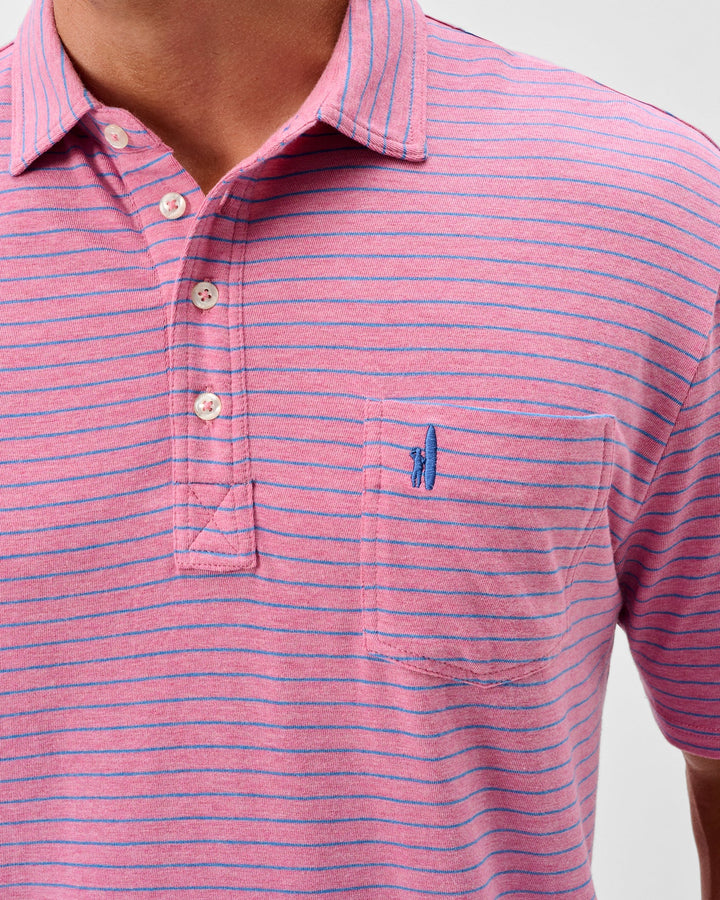 Johnnie-O Ryan Original 4-Button Polo Rosewater