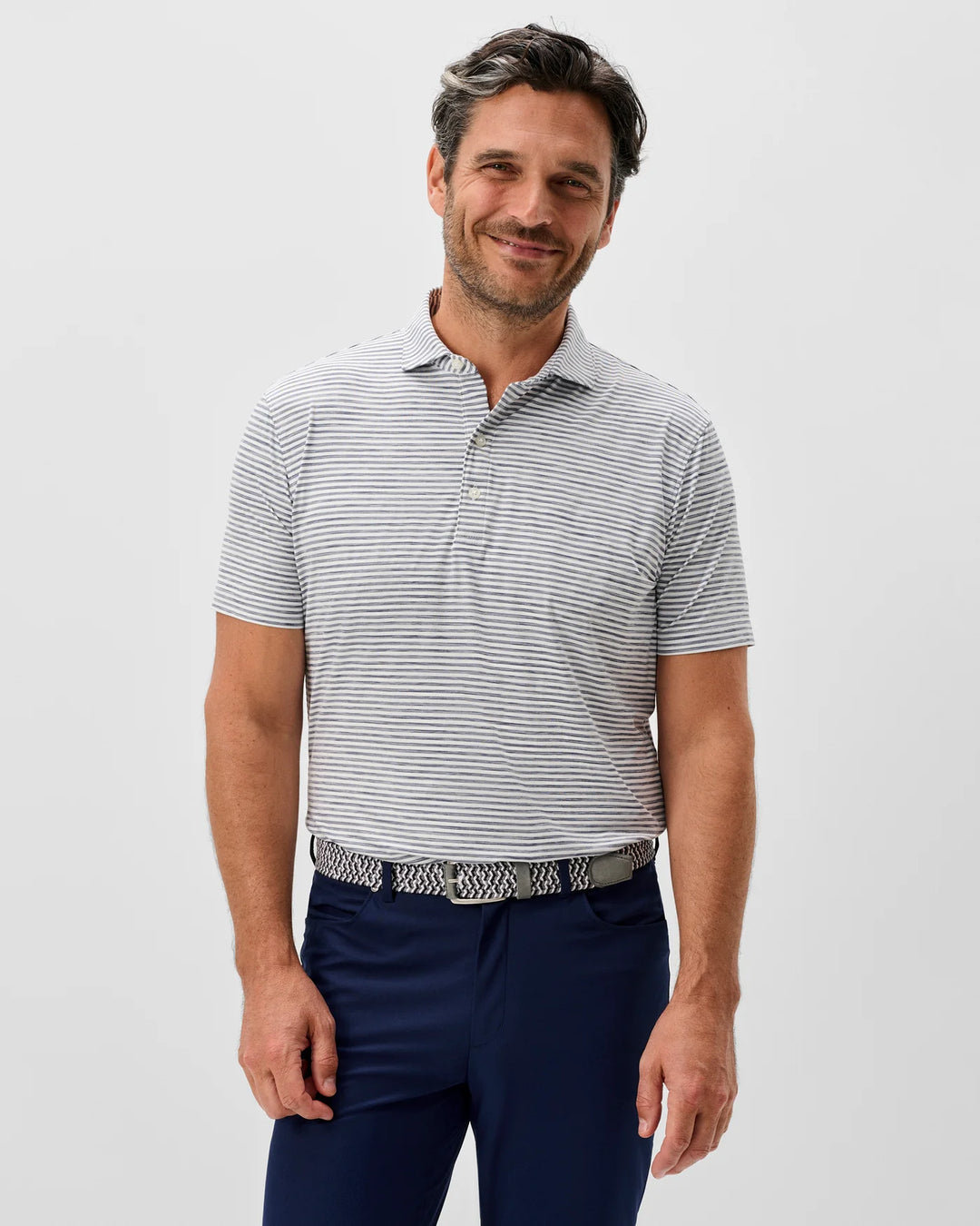 Johnnie-O Seymour Polo Navy