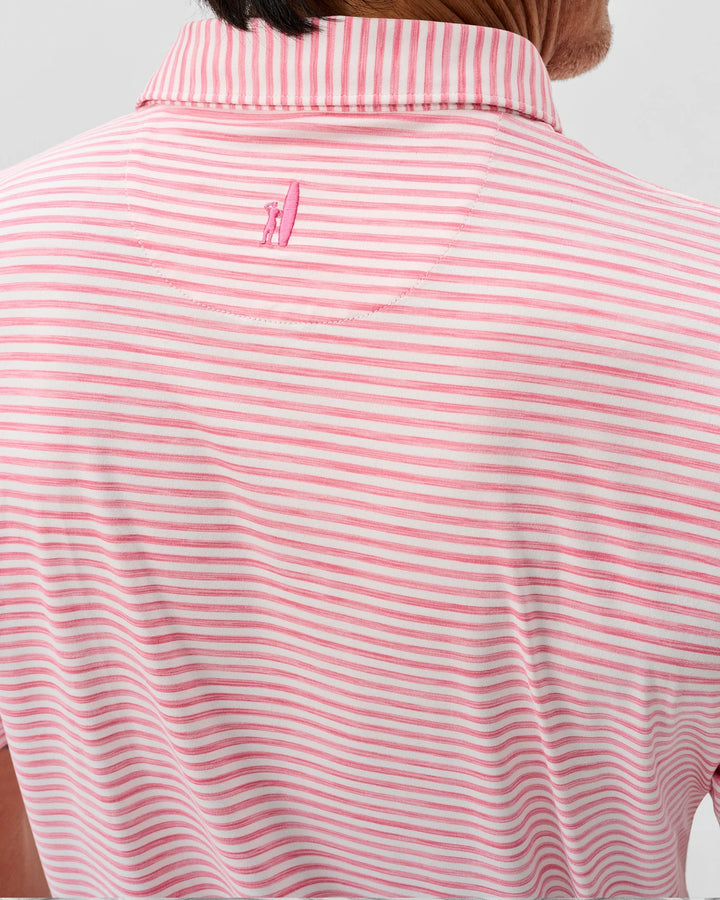 Johnnie-O Seymour Polo Pink Lemonade