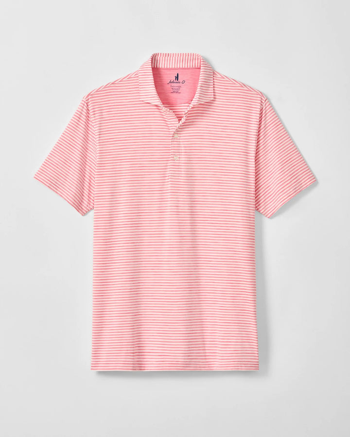 Johnnie-O Seymour Polo Pink Lemonade