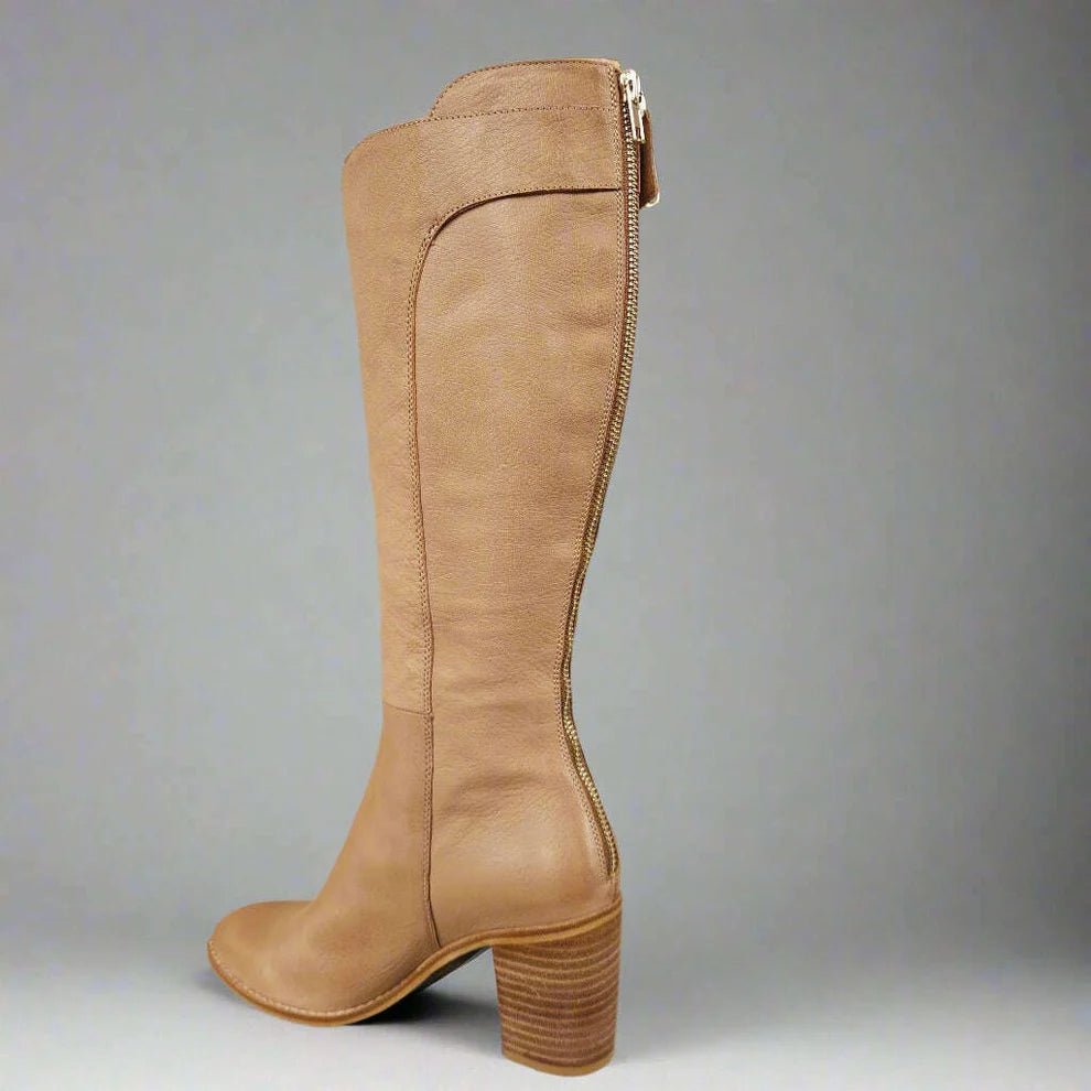 Tulti Tan Leather Boot