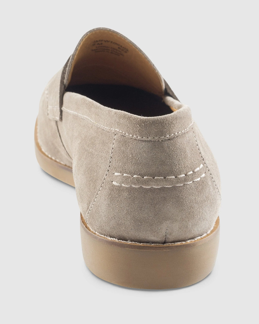 J-Flex Suede Penny Loafer - Stone