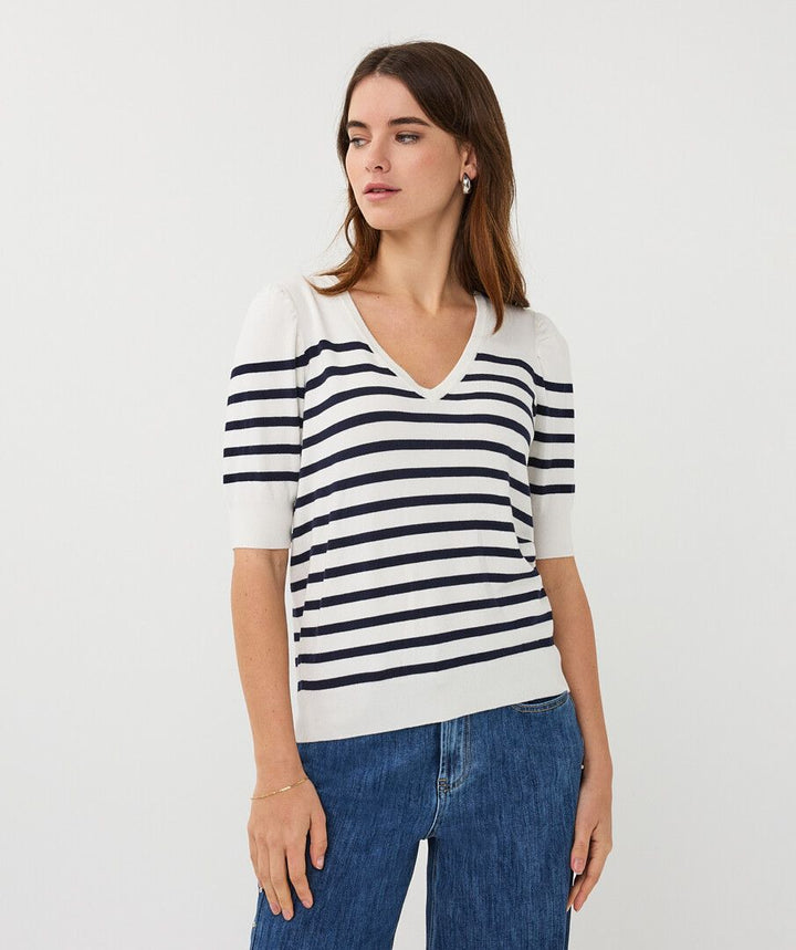 Lydia Striped Sweater