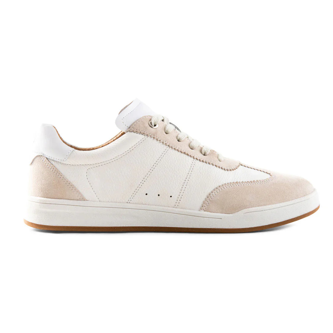 Sure Shot - White Tan